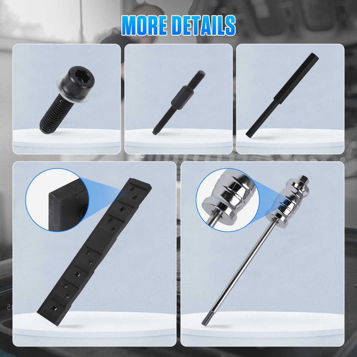 High-pressure Fuel Injector Removal Tool Kit EN-51146 for GM Opel Buick 1.0/1.4L