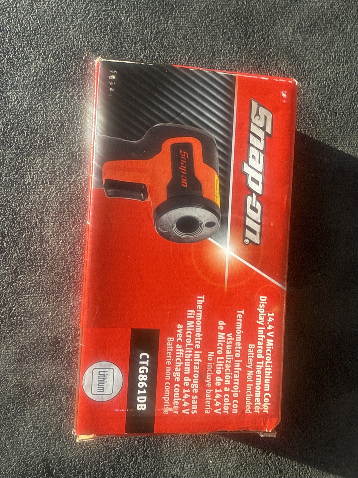 For Snap-on Tools CTG861DB Color Infrared Thermometer Tool Only