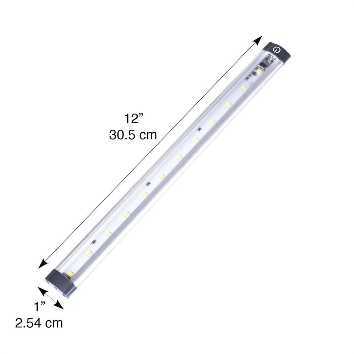 Montezuma MLA-5 LED Workspace Light Kit, 5-Bar, 12 Inch, Magnetic