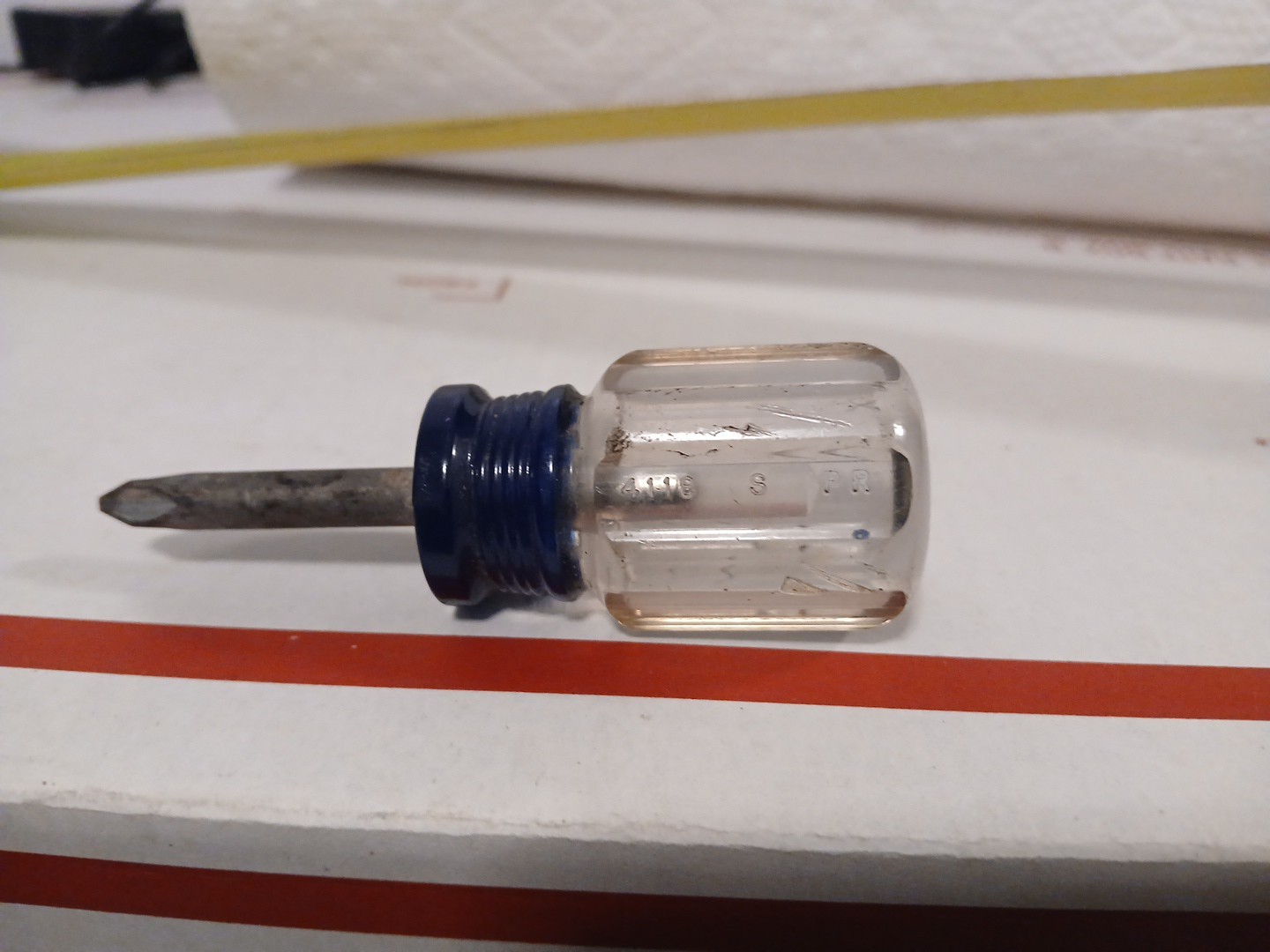 Craftsman Tools USA (WF) NOS #2 Phillips Stubby Short Screwdriver Model 4118 Spr