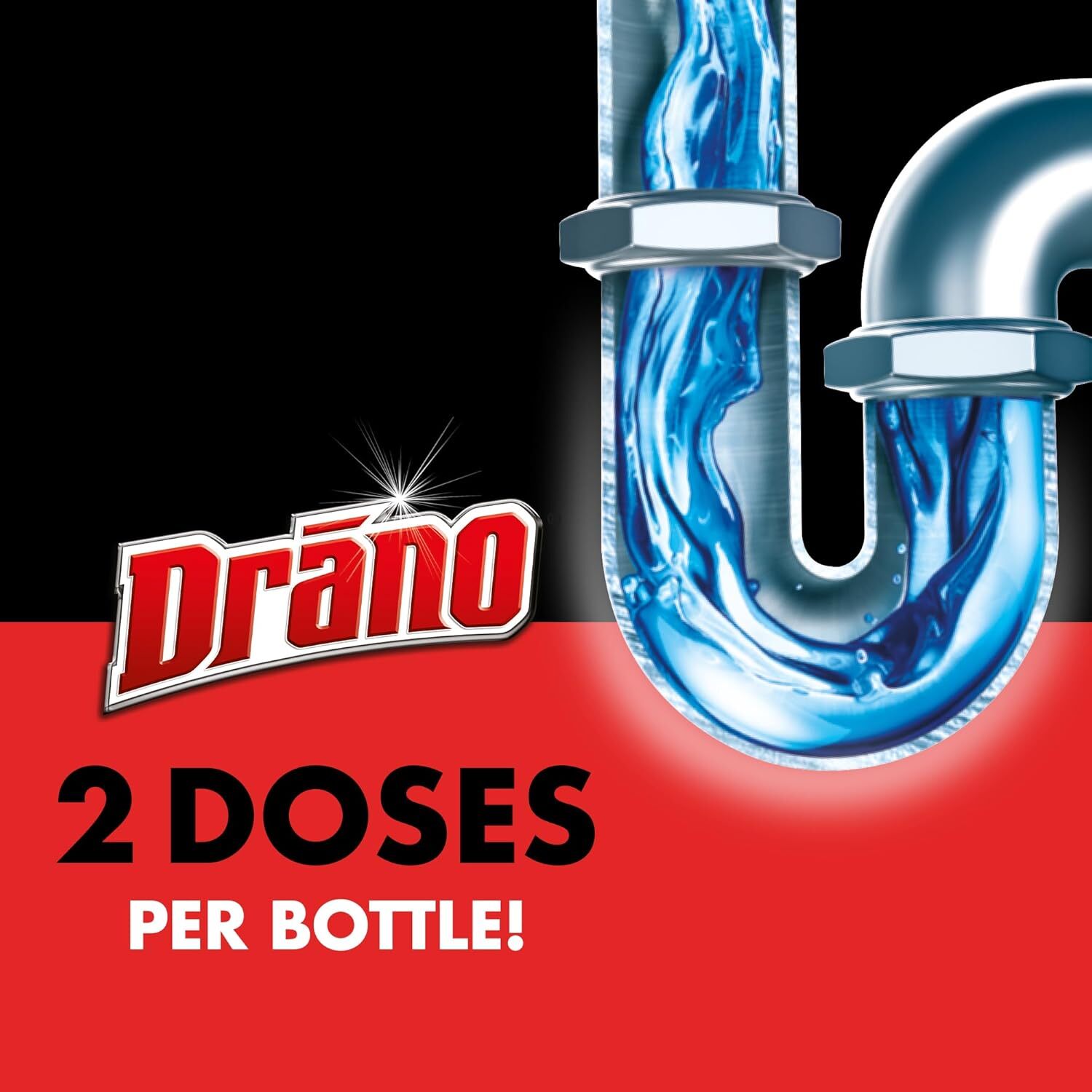 Drano Max Gel Drain Clog Remover and Cleaner for Shower or Sink Drains, Unclogs
