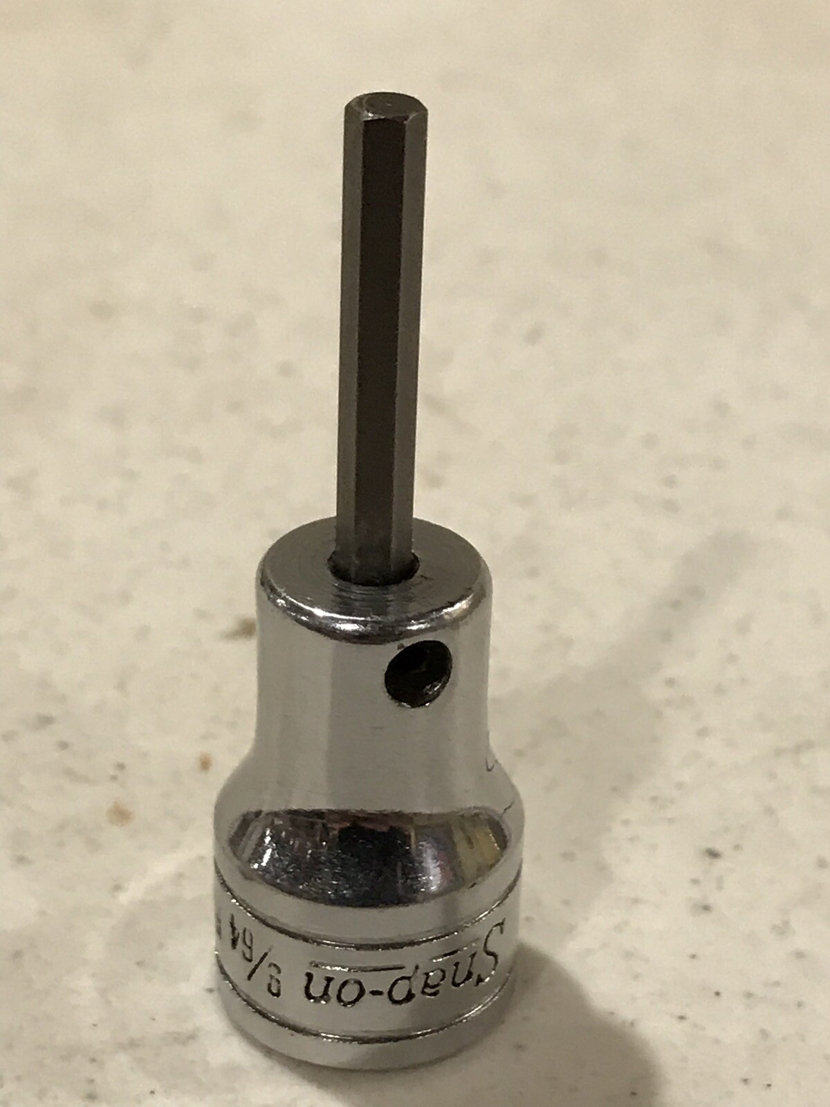 SNAP ON 9/64″ SAE HEX BIT SOCKET DRIVER. 3/8″ DRIVE FA4.5A USA