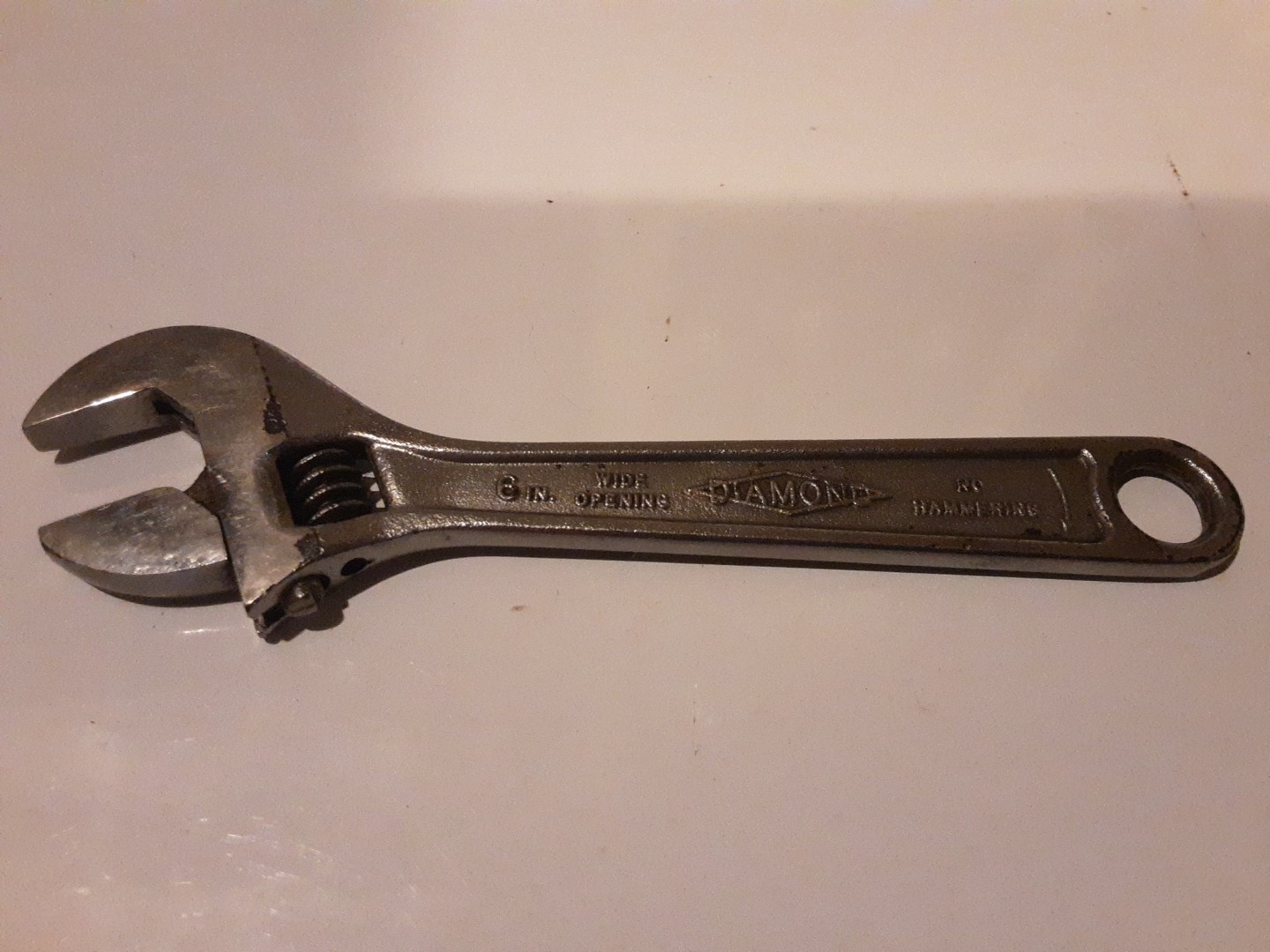 Diamond 6 Inch Adjustable Wrench
