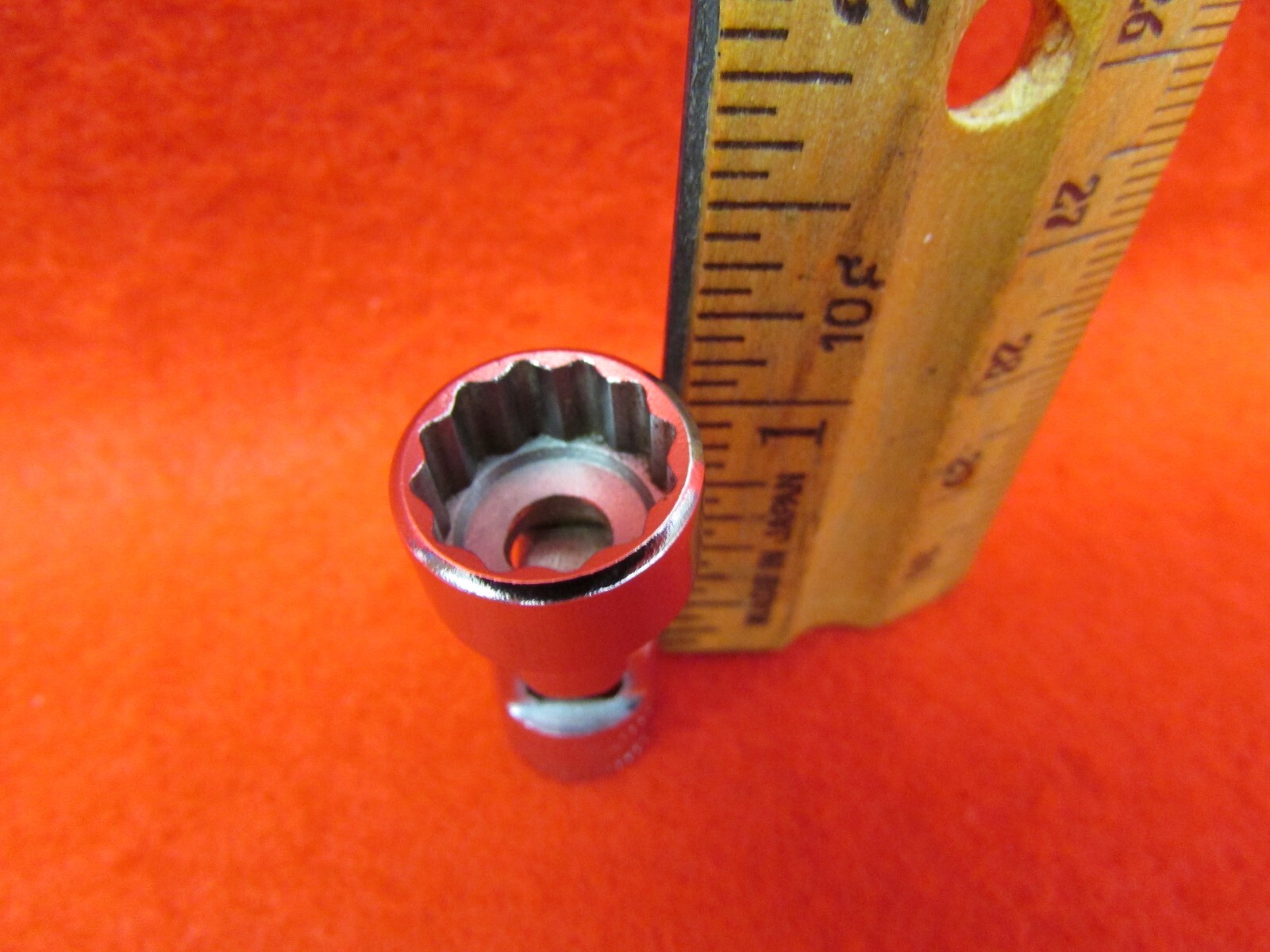 SNAP ON tools 11mm 12-Point 1/4″ Drive metric universal swivel socket TMUM11