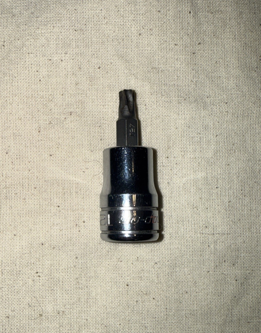 Snap-On Tools 3/8″ Drive Standard T27 Torx Bit Driver Chrome Socket USA FTX27E