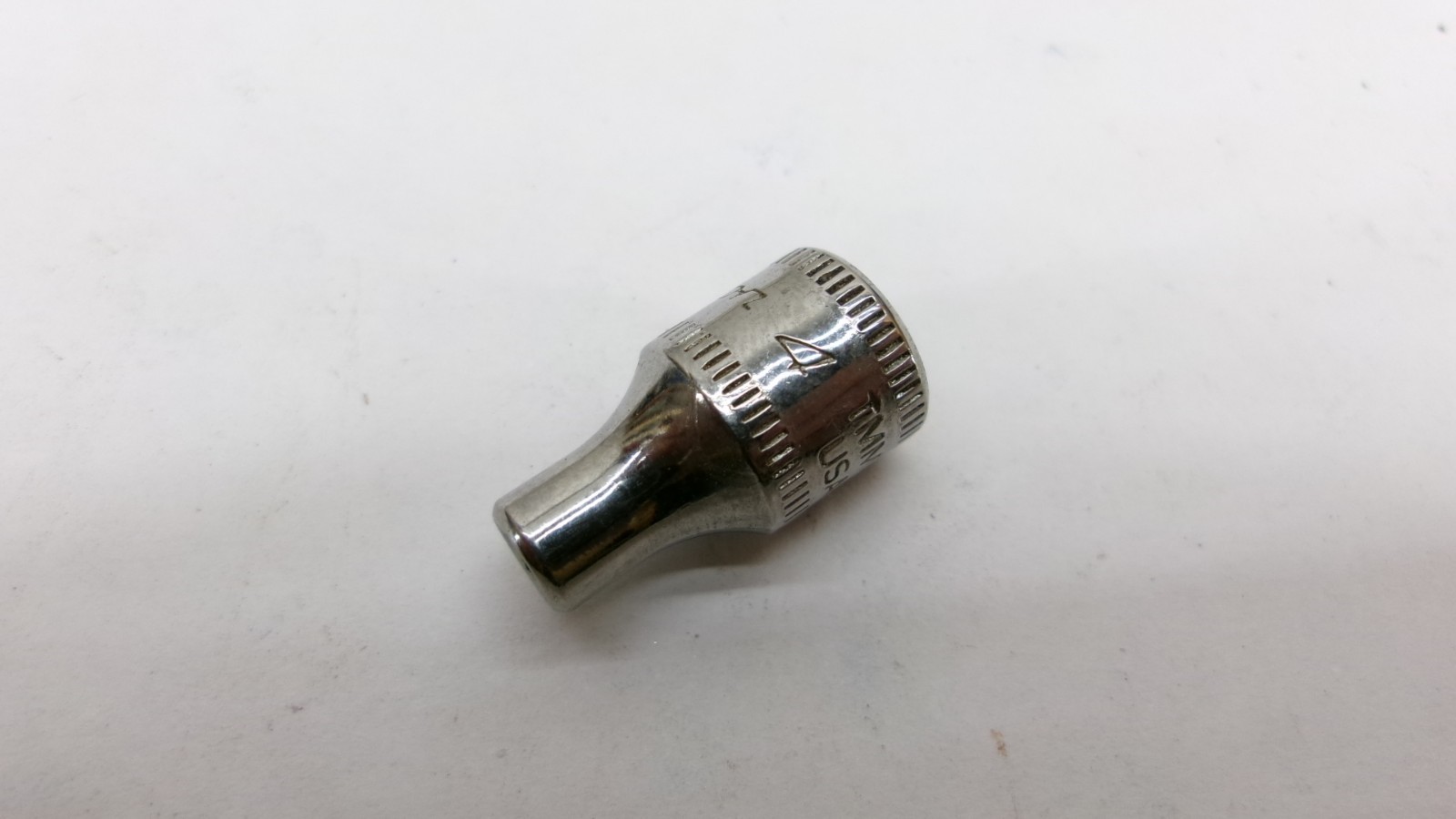 Snap-on tools 1/4” drive 4mm metric 6pt Socket TMM4 USA Nice!