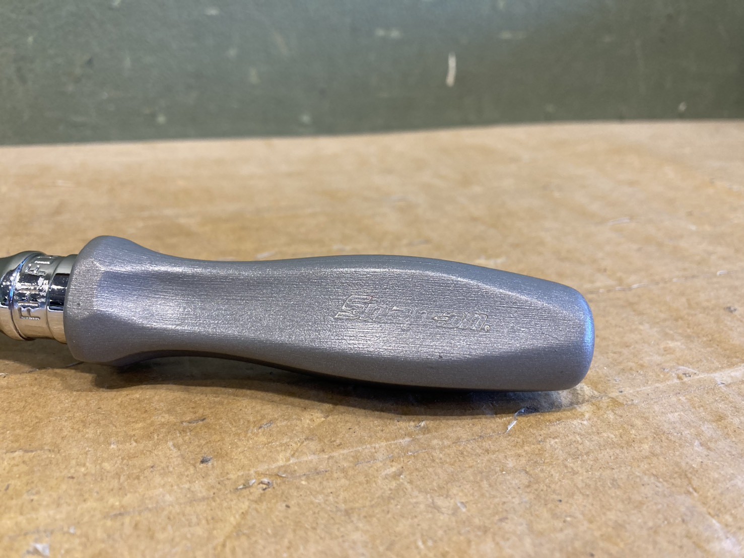 Snap-on 3/8″ Flex Ratchet Handle FHLFD80A hard Grip Dark Titanium