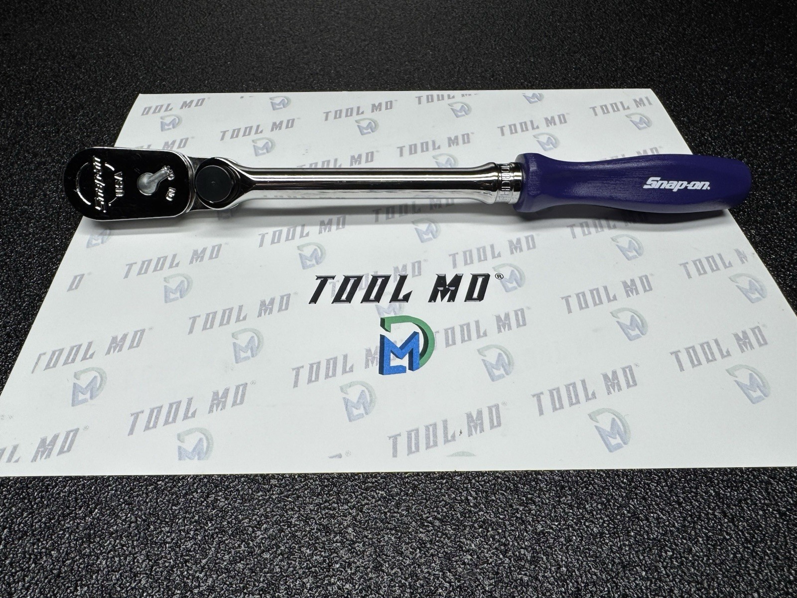 Snap-on Tools DARK PURPLE 3/8″ Drive Hard Grip Multi-Position Ratchet FHD80MP