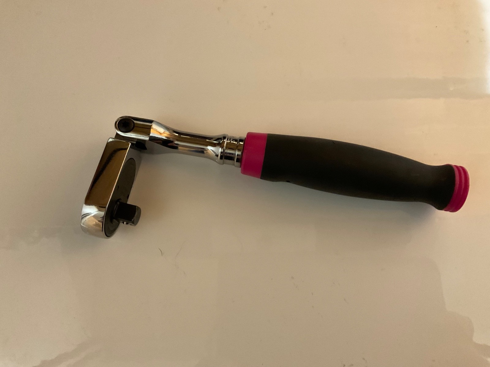 snap on pink ratchet fhf100 flex head ratchet 3/8 drive