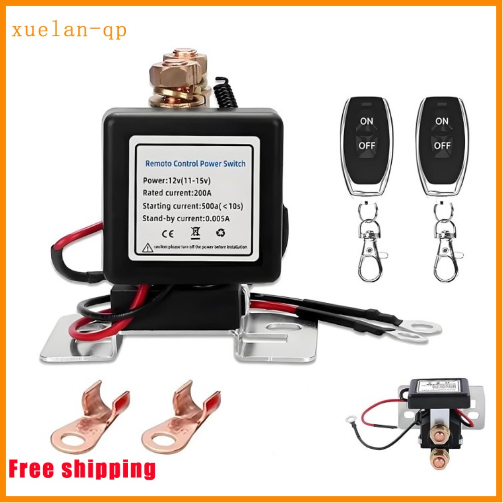 Wireless Remote Control Battery Relay Switch Car Starter,Battery Switch 12v Cars