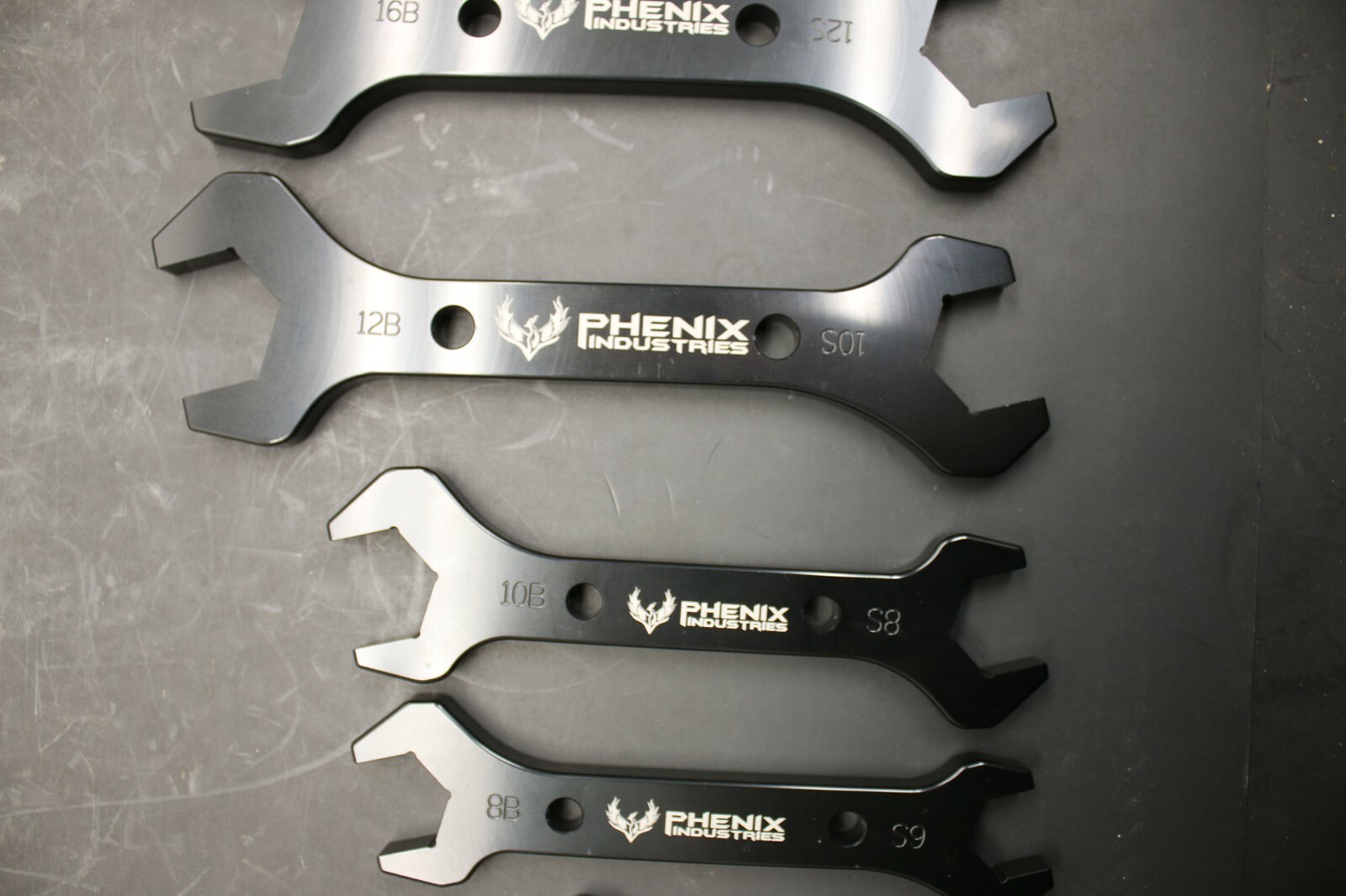 Phenix Industries Aluminum AN Fitting Wrench Set -03 -04 -06 -08 -10 -12 -16 -20