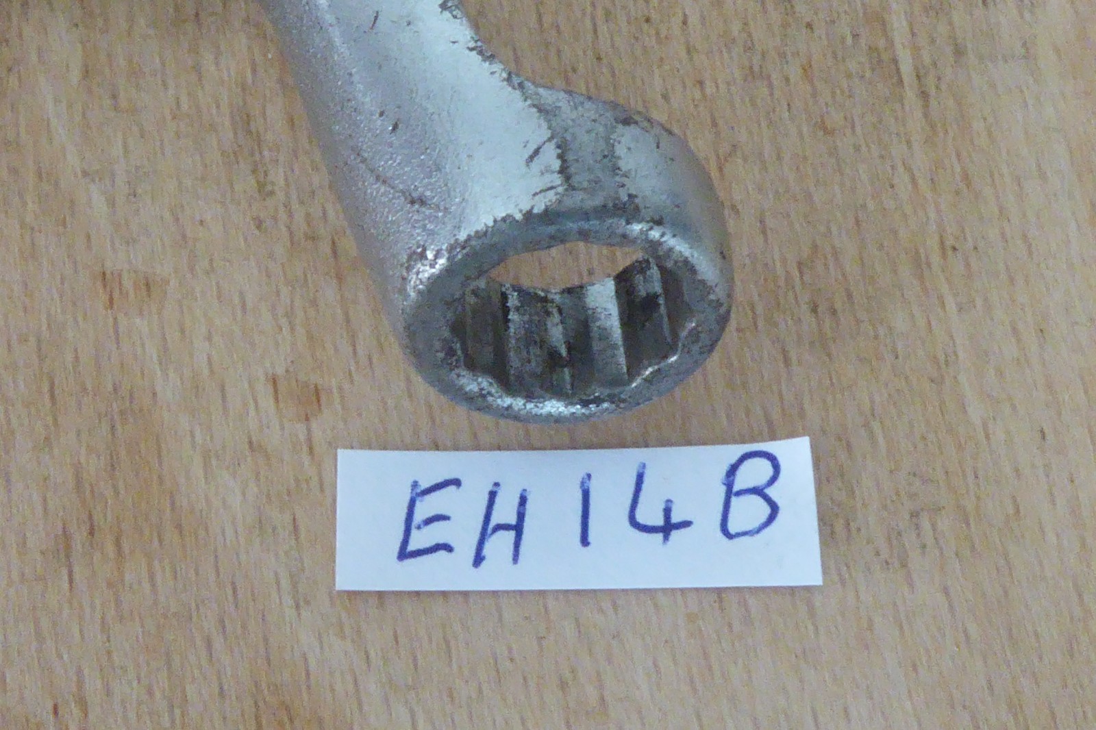 ELORA 110 8 X 9mm cranked ring spanner made in West Germany