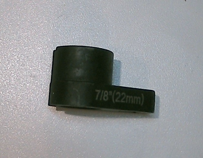 7/8-Inch 22mm Offset Oxygen O2 Sensor Socket Wrench Removal Tool Drive 3/8″ US
