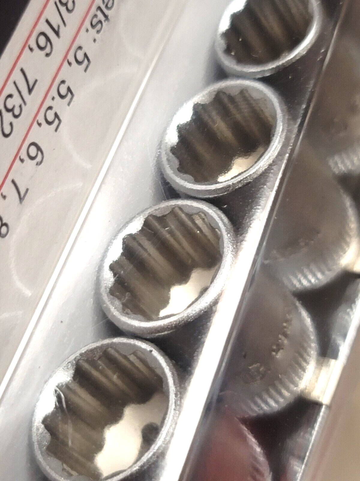 Genius Tools 11pc 1/4″dr Metric 12pt Short Socket Set w/Rail 5-14mm #TW-211M