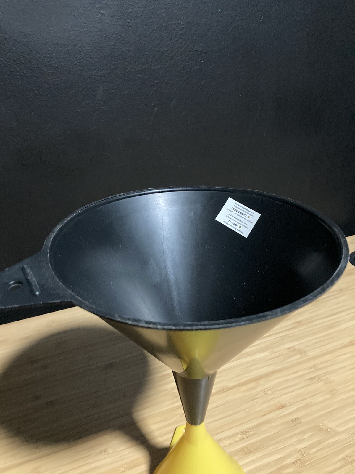 General Purpose Plastic Utility Funnel Gas Oil Fuel Kitchen 8oz 16oz 64oz
