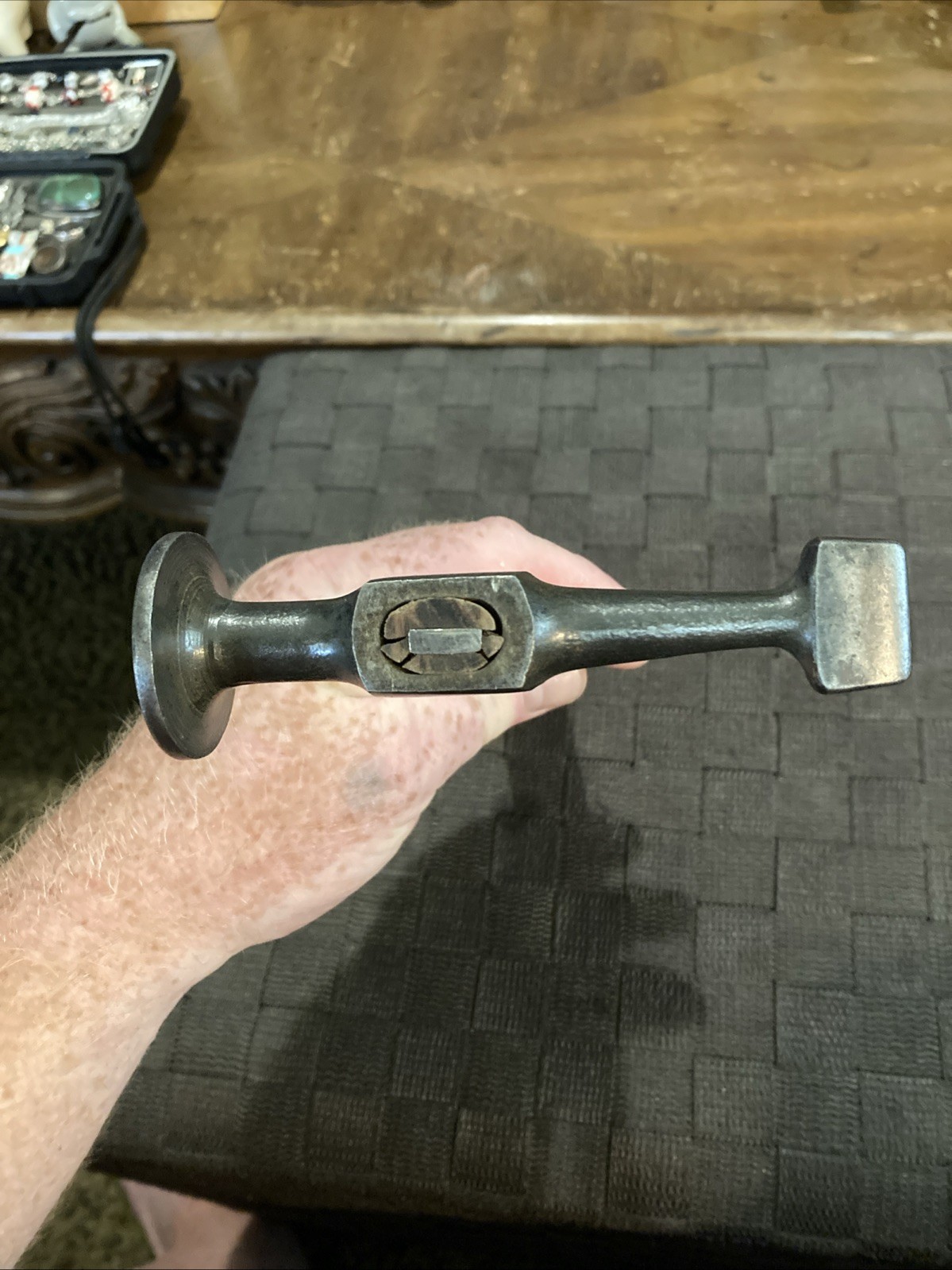 🇺🇸 Snap On Tools Sheet Metal Forming Cross Wide Nose Peen Auto Body Hammer