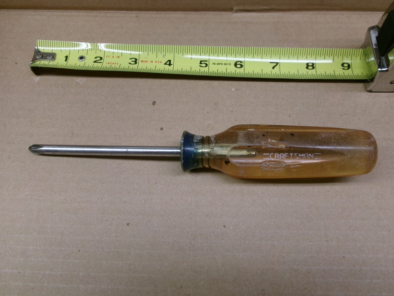 Craftsman Professional Clear Handle #2 Phillips Screwdriver No 41302