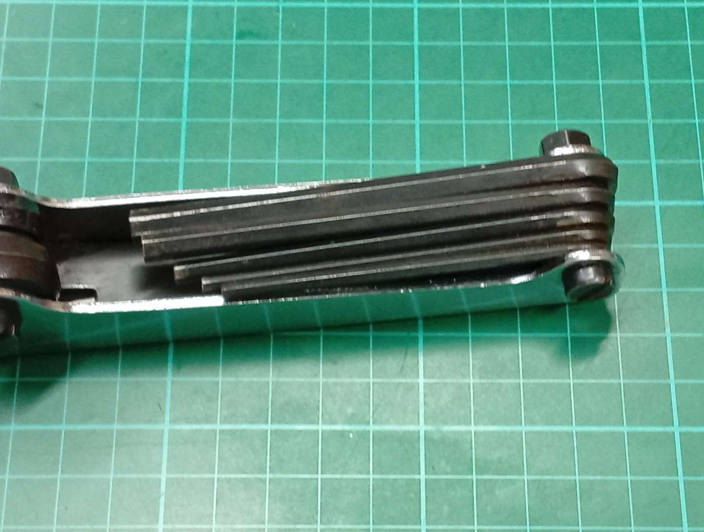 Vintage Facom 86H JE7A, Allen / Hex Key Metric Set 2.5mm – 10mm, Made In France