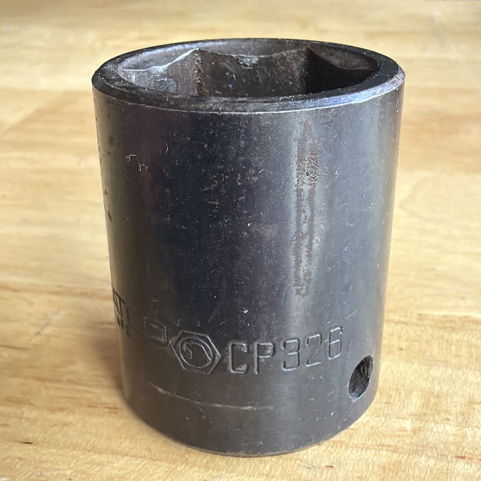 Matco Tools 1″ Shallow Impact Socket 1/2″ Drive 6 Point CP326 USA READ!