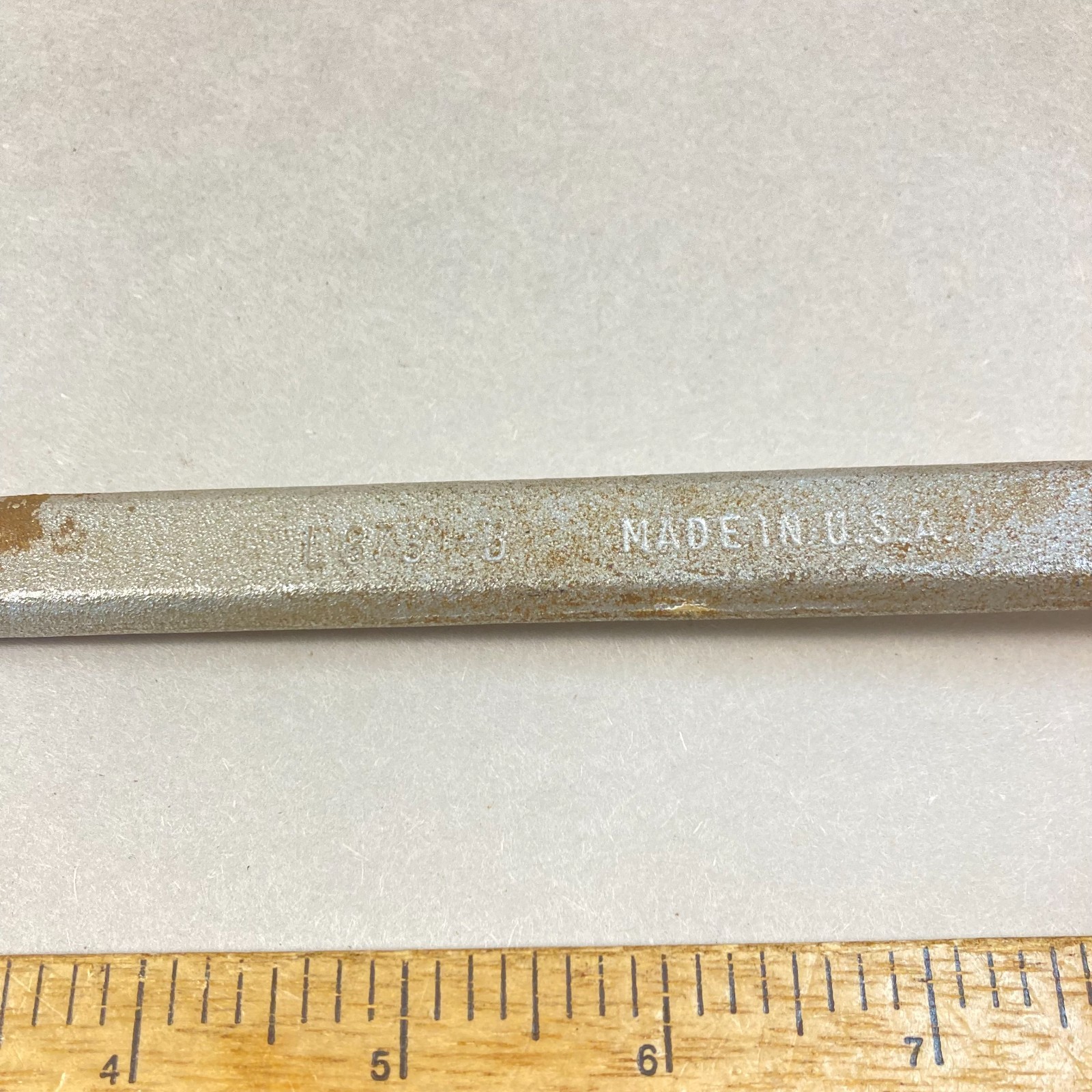 Billings Life-Time Closed End Wrench 7/8″-13/16″ Long Reach Offset #L-8737-B USA
