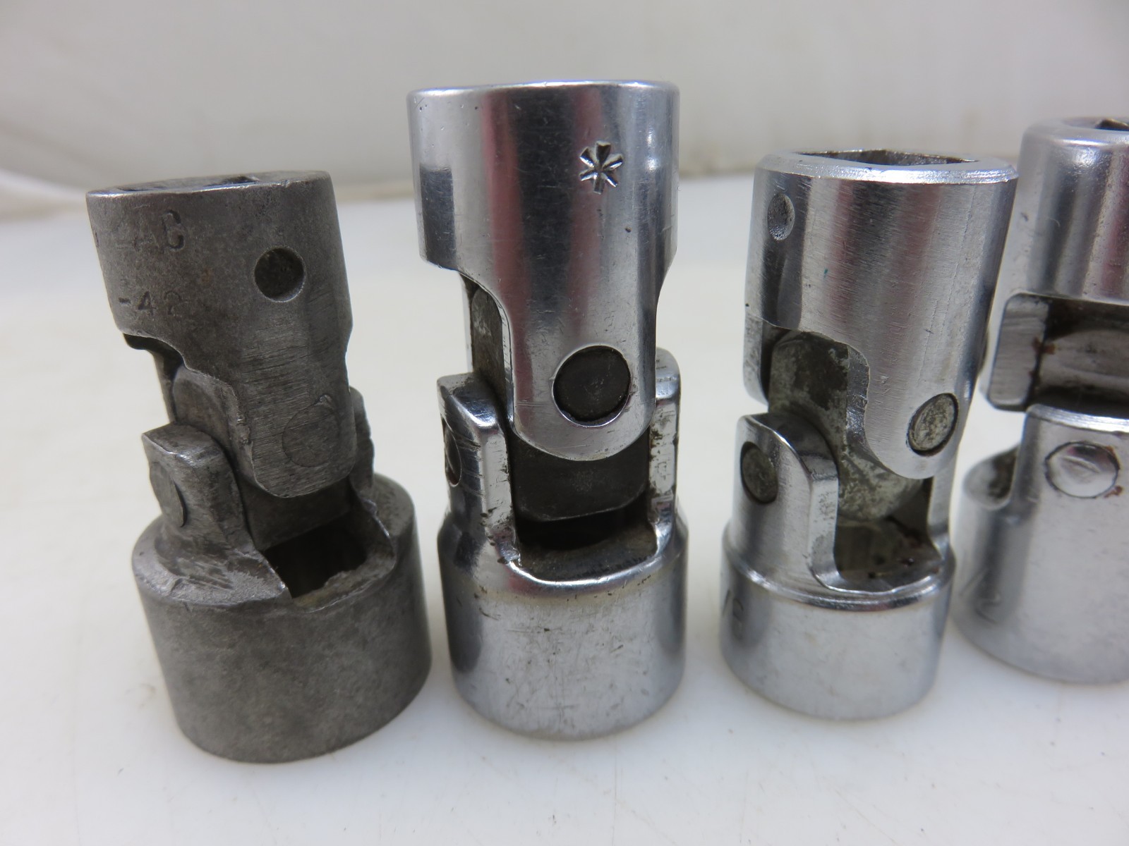 Wright Proto Others Etc. Swivel Flex Joint Socket Set 6pc 12pt 3/8″-11/16″ Set