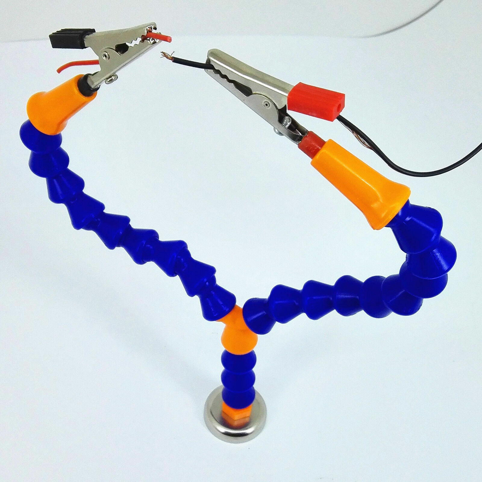 i Magnetic Base Holder Third Hand Tool Helping Hands Soldering Iron Car Repair