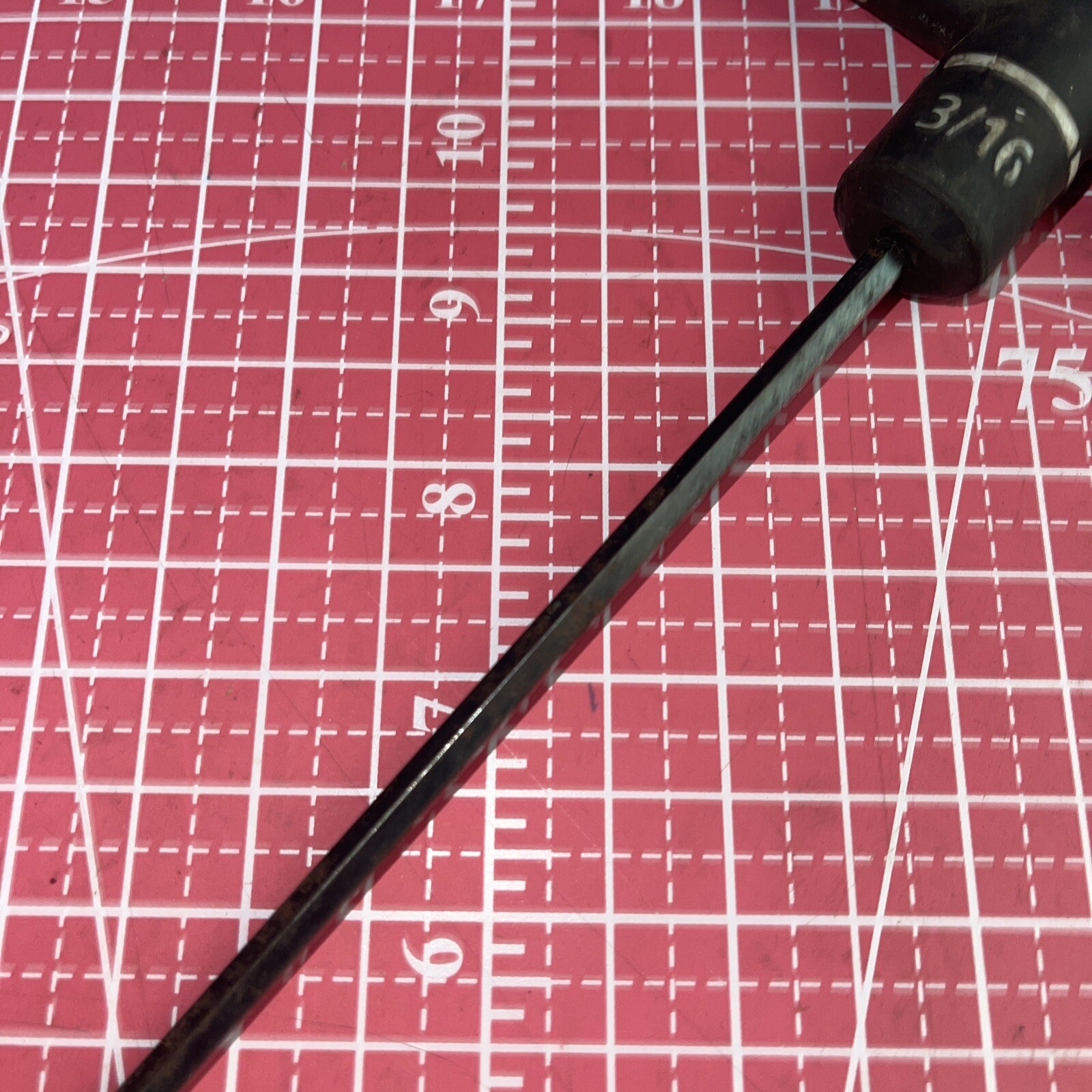 Husky 3/16 In SAE Allen Hex T Handle Key Dual Tip Lifetime Warranty Home Depot