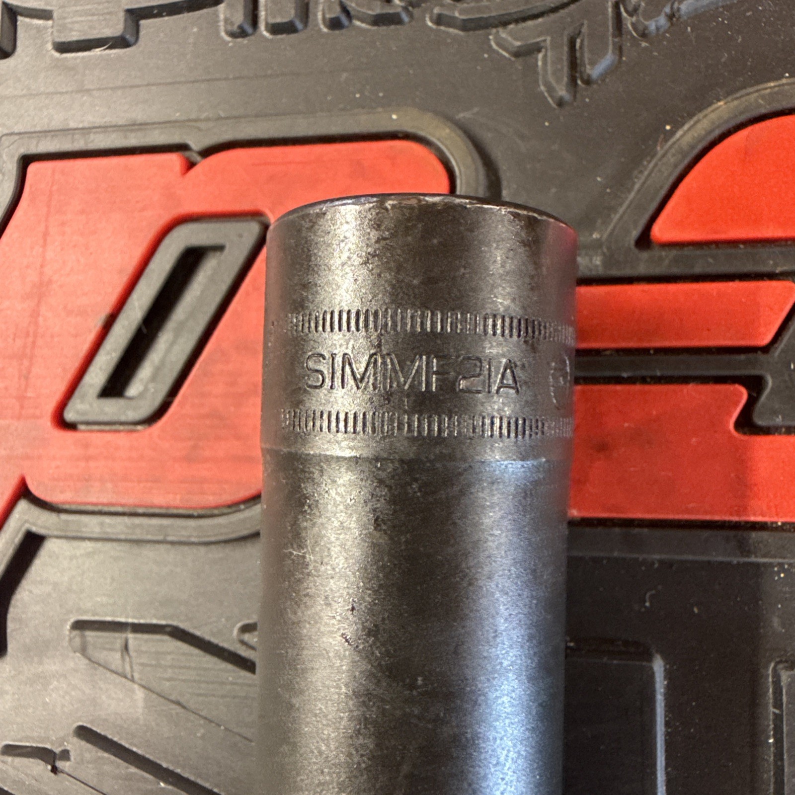 NEW Snap-on SIMMF21A 1/2″ drive deep 21mm 6 point thin wall impact socket