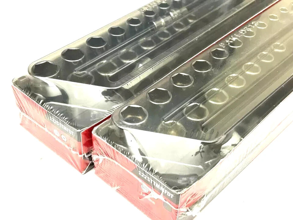 Snap-on 44pc 1/4″dr Metric / SAE Shallow & Deep Socket Sets 3/16-5/8″ / 5.5-15mm