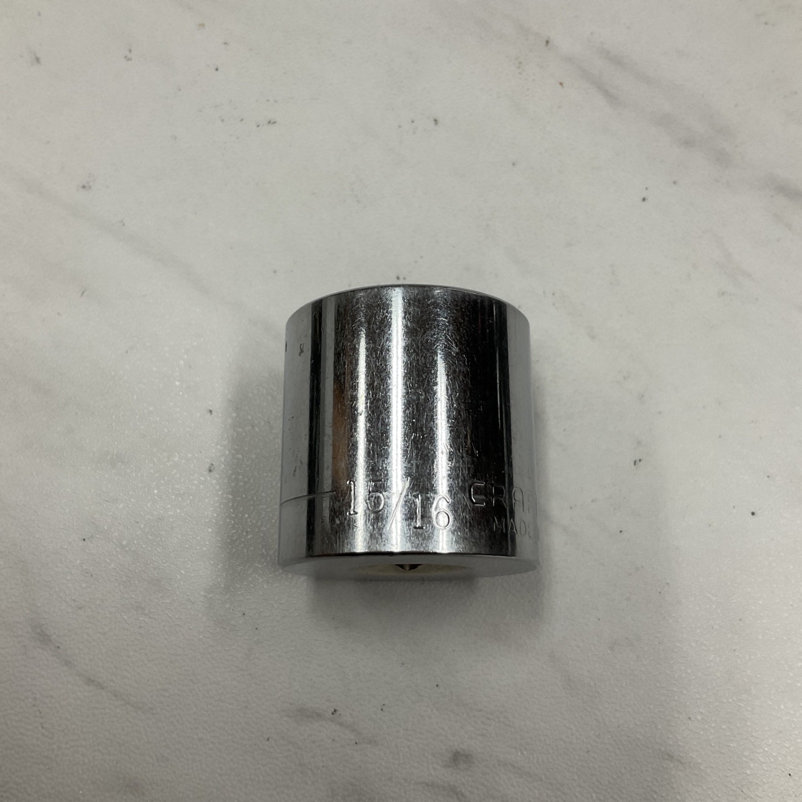 Craftsman Rare Size 15/16″ Socket 3/8″ Drive GK 43020 6 Point Shallow SHIPS FREE