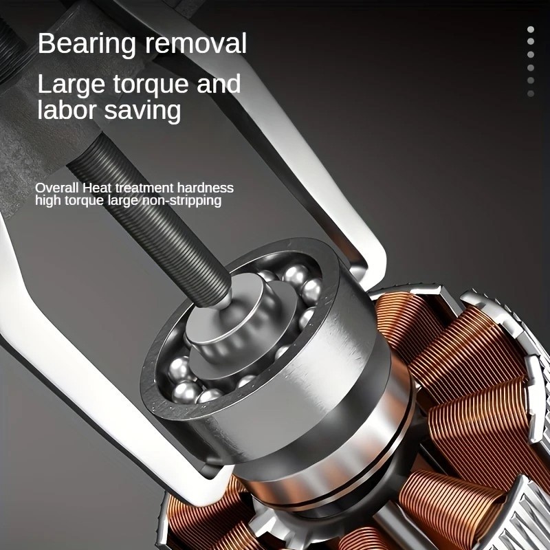3 in Industrial Two-Jaw Puller – Bearing & Gear Removal for Mechanical Repairs