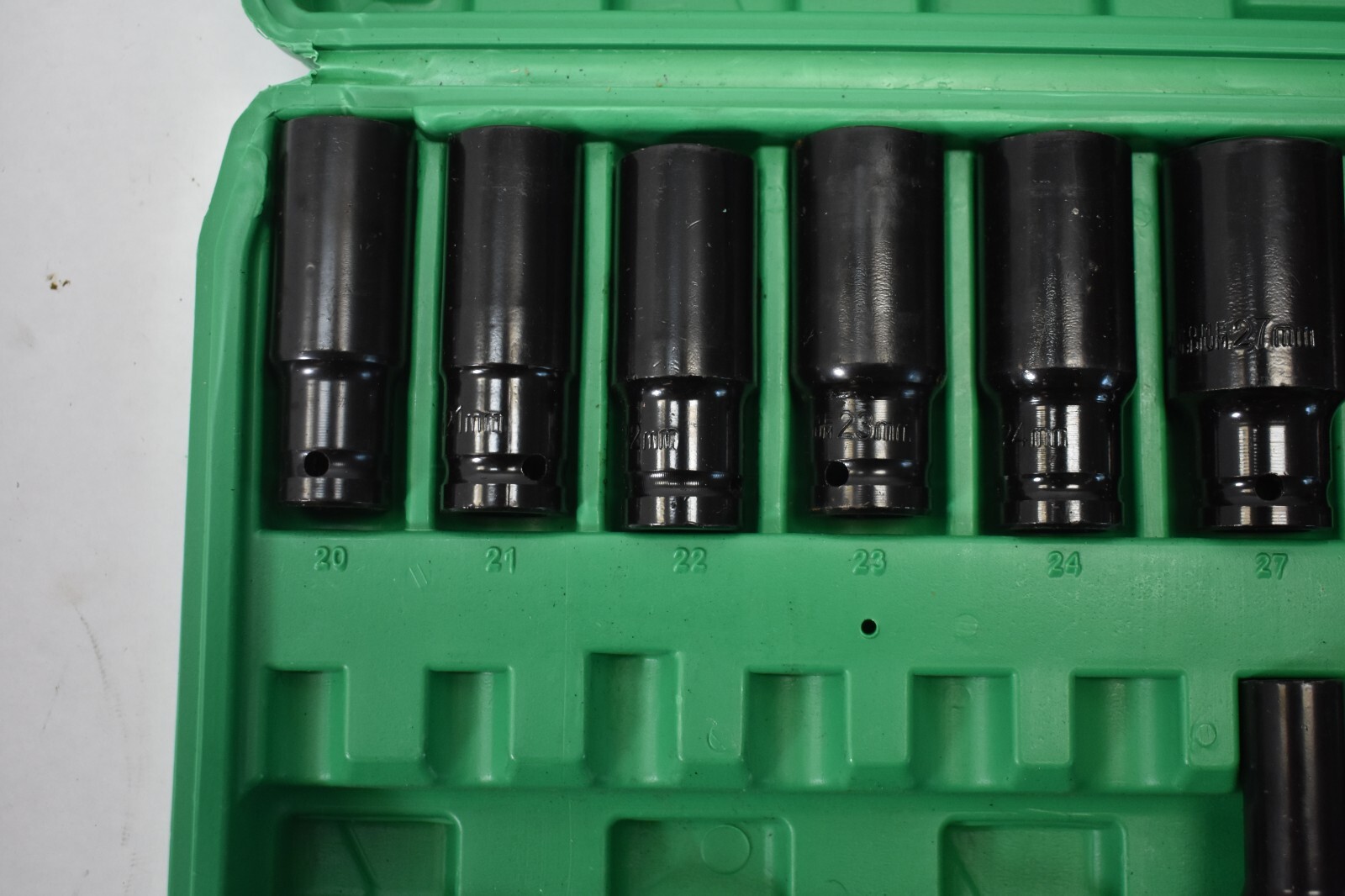 11 Piece Socket Set Metric 6 Point Deep Impact Tool Replacements MISSING PIECES