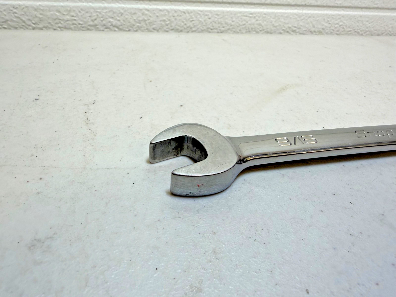 Snap On RXS18B SAE 9/16 Open End / Flare Nut Wrench Used Free Shipping