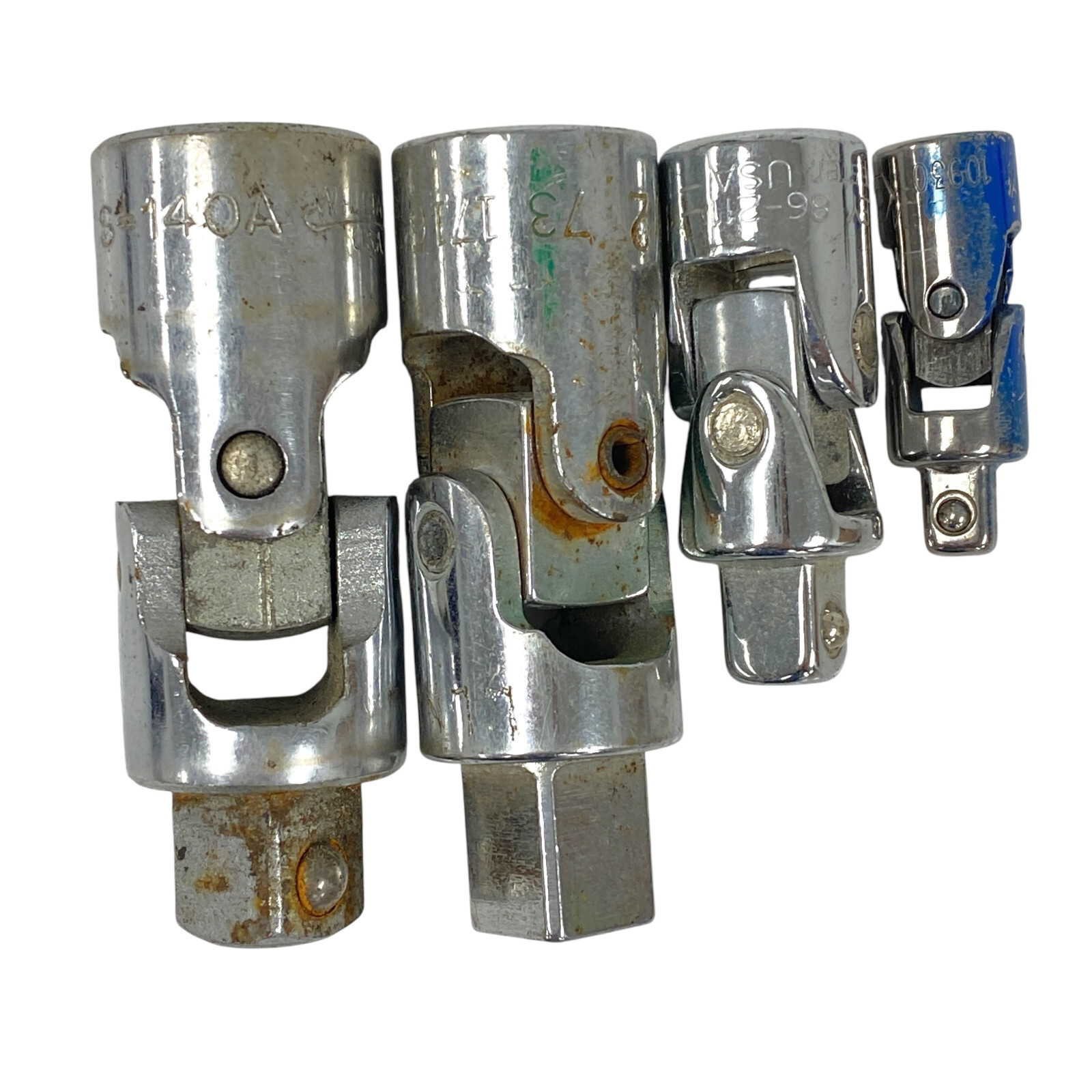 Williams S-140A Easco 731716 Allen 10930 1/4 in Drive Swivel Universal Joint 4Pc