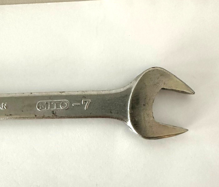 Kawasaki Motorcycle Mito-7 Open End Wrench Metric 12 & 13mm~~Under Seat Tool Kit