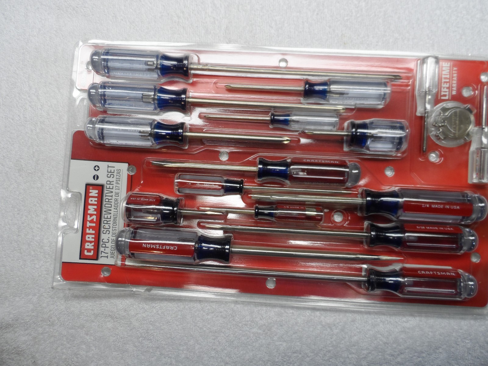 Craftsman Phillips Slotted Screwdriver Set, NOS USA (17 pcs) – Part # 31794