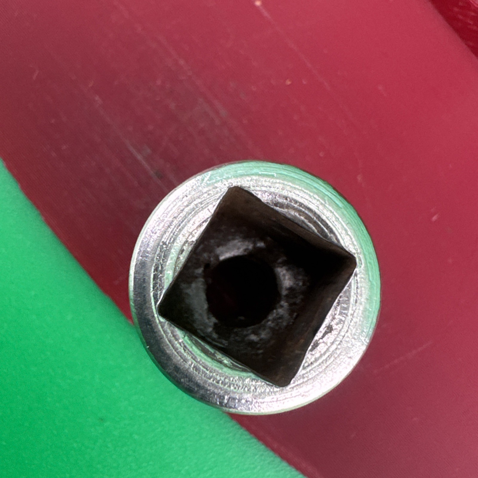 Snap On FS081 3/8″ Drive 6-Point SAE 1/4″ Shallow Chrome Socket 1