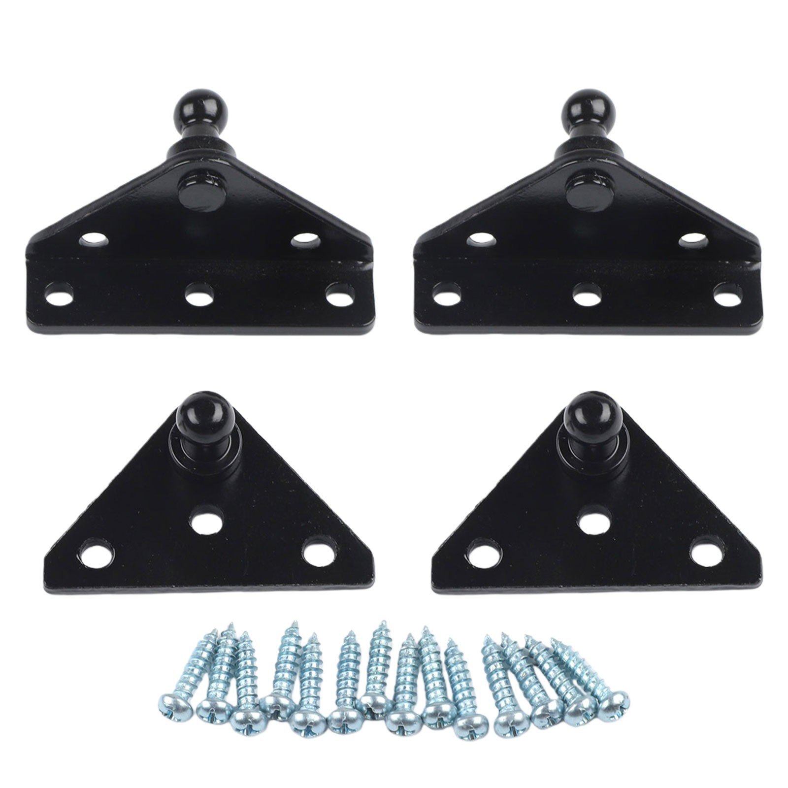 For Gas Strut Compatible 10mm Ball Stud Mounting Brackets with Hardware
