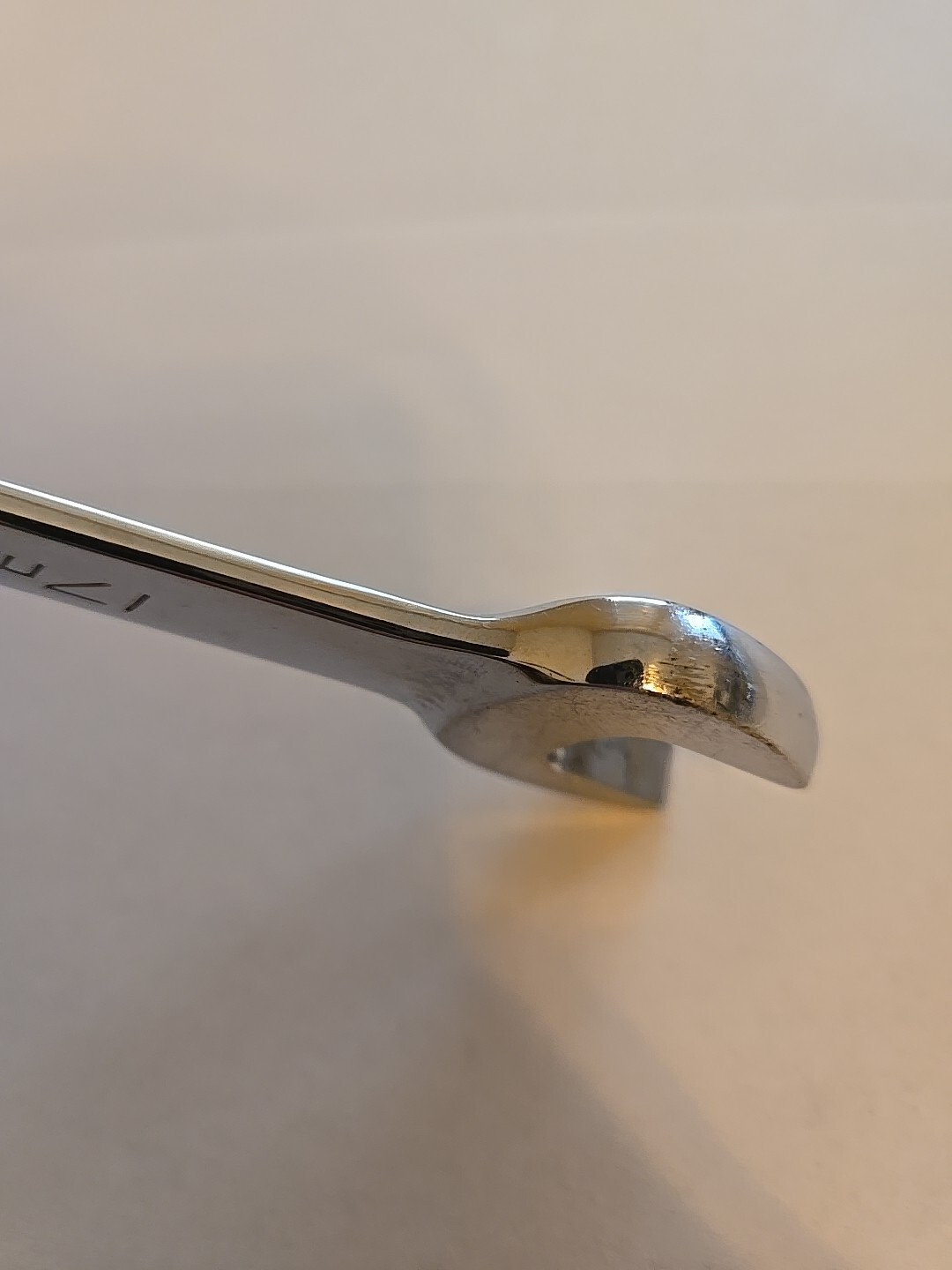 Snap On 17MM 12PT Chrome Combination Wrench OEXM170B