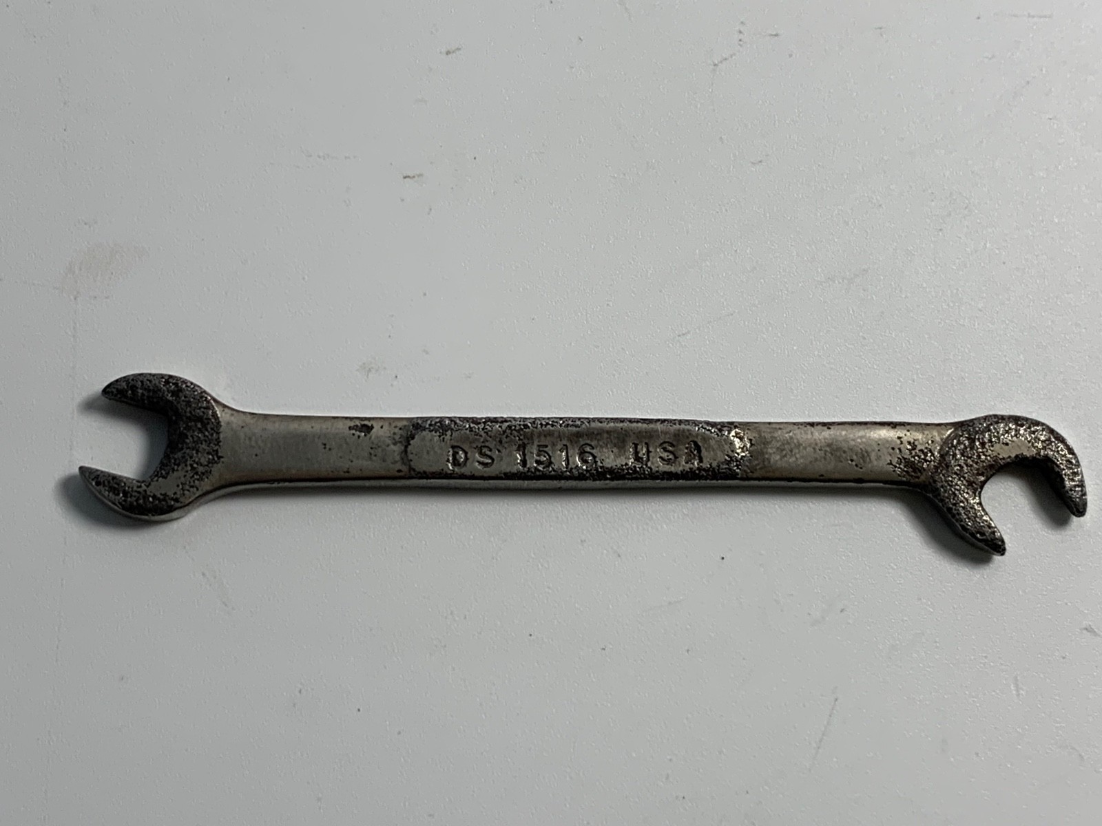Snap-On Tools DS1516 SAE Sizes 15/64” & 1/4” Open End Offset Ignition Wrench!