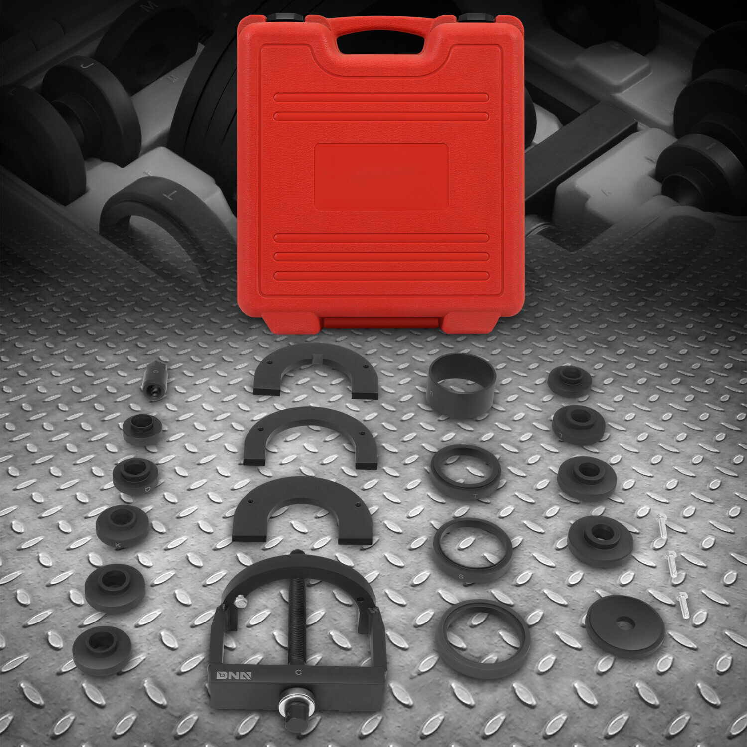 [22Pcs] Bushing Bearing Seal Driver Set Transmission Removal Puller Tool Kit