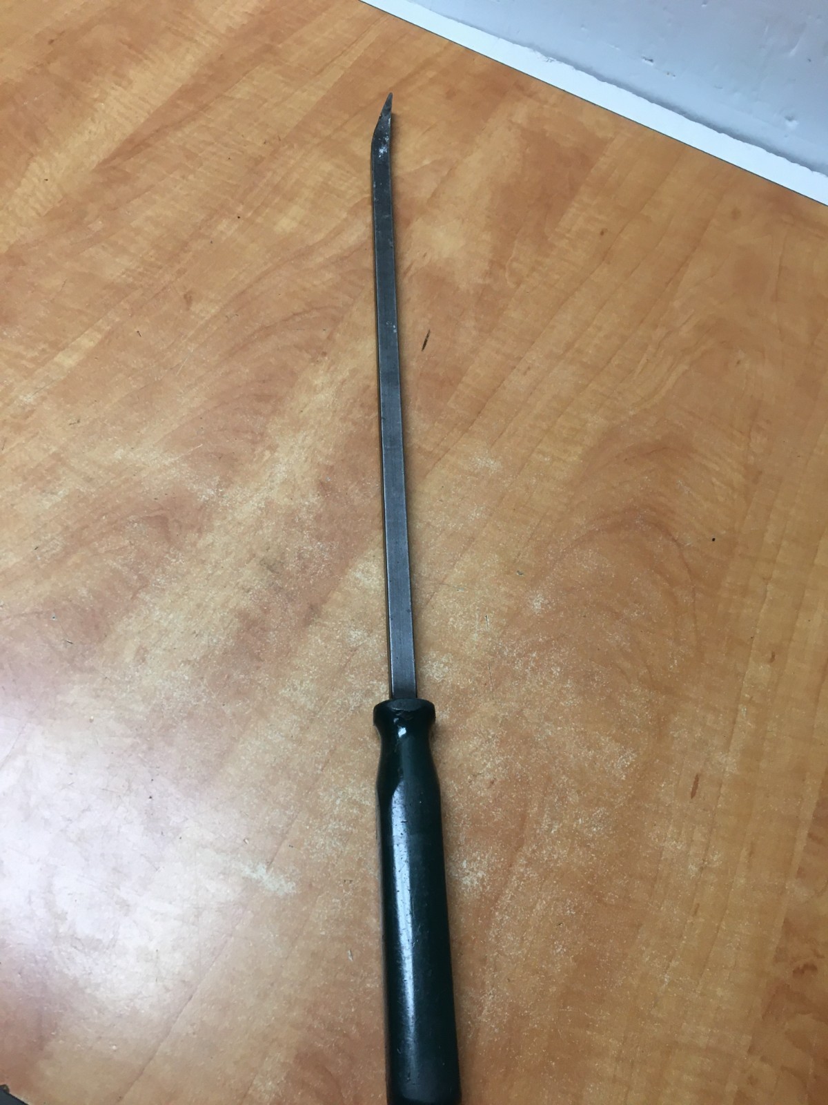 Unbranded Green Hard Plastic Handle 24″ Prybar Pry Bar Vintage