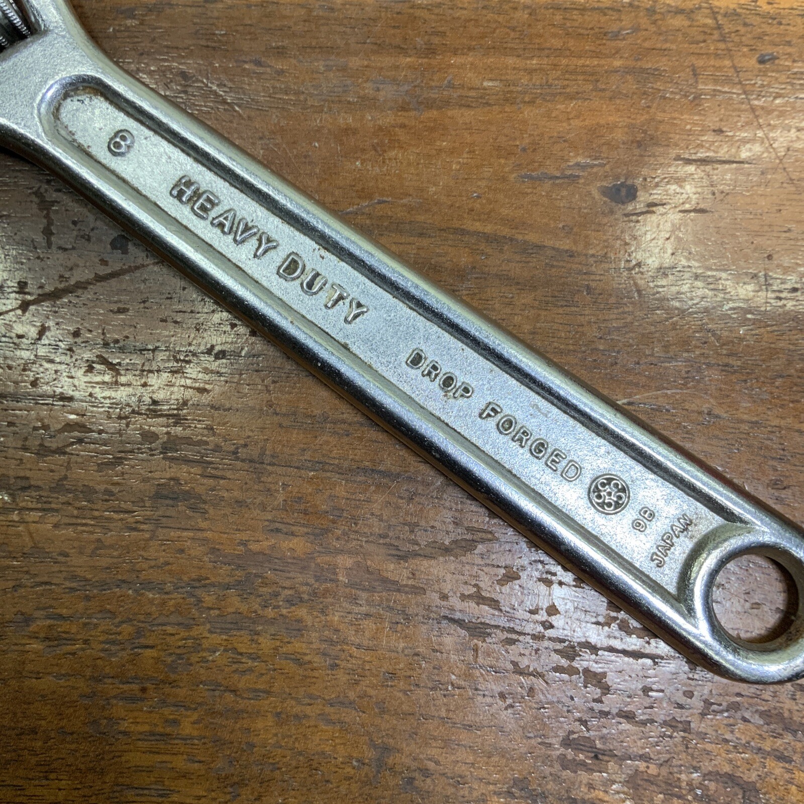 Vintage 8” Adjustable Wrench Continental American Japan