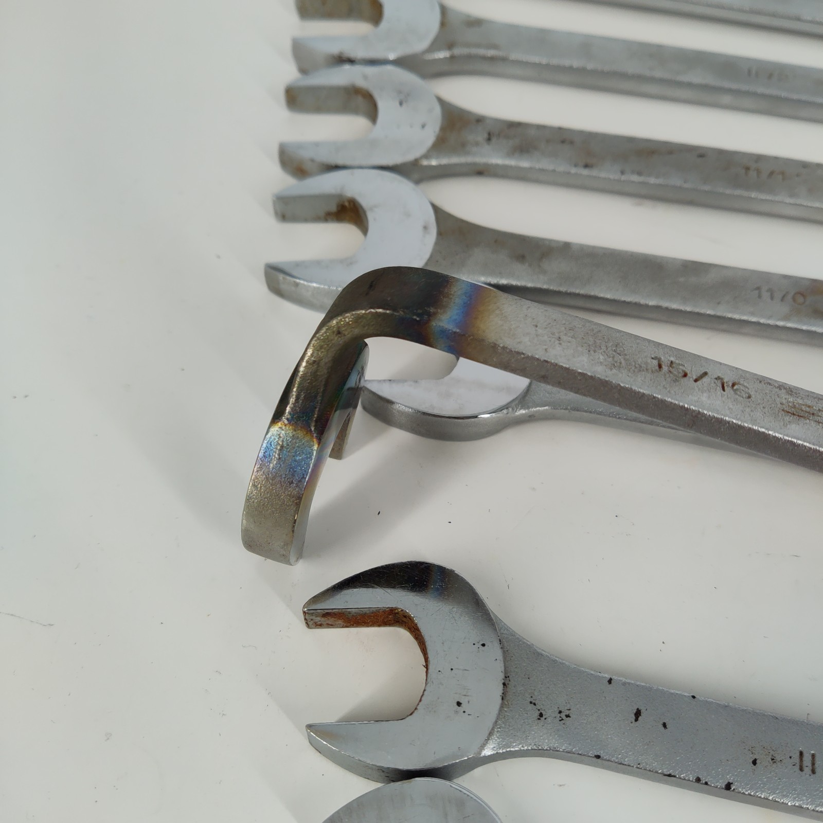 16X Williams Tool USA Combination Wrench Set SAE Superwrench WMS 1/4” To 1 1/4”