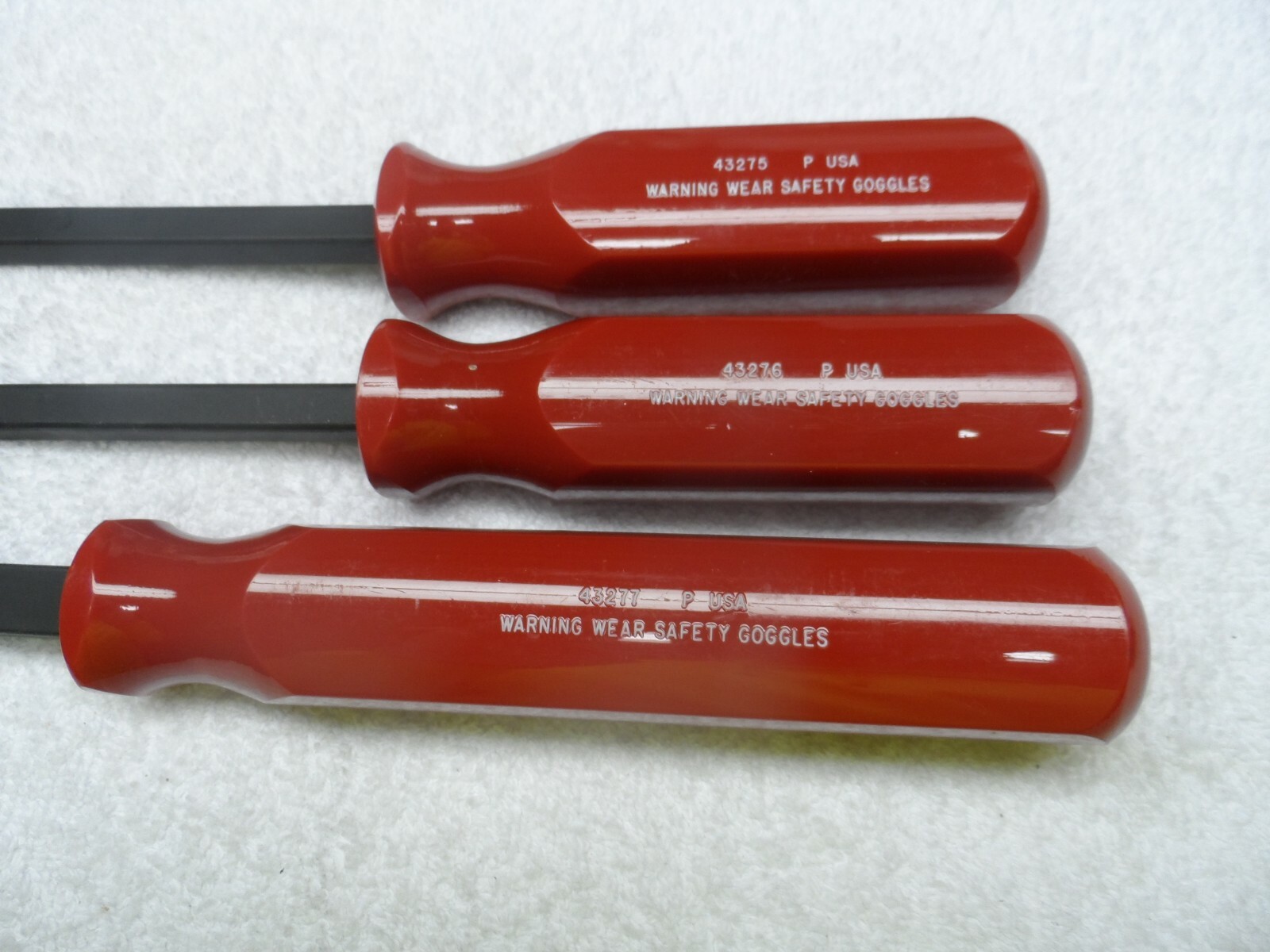 Craftsman Standard Pry Bar Set, 12″ 17″ 25″, made in USA – Part # 43278