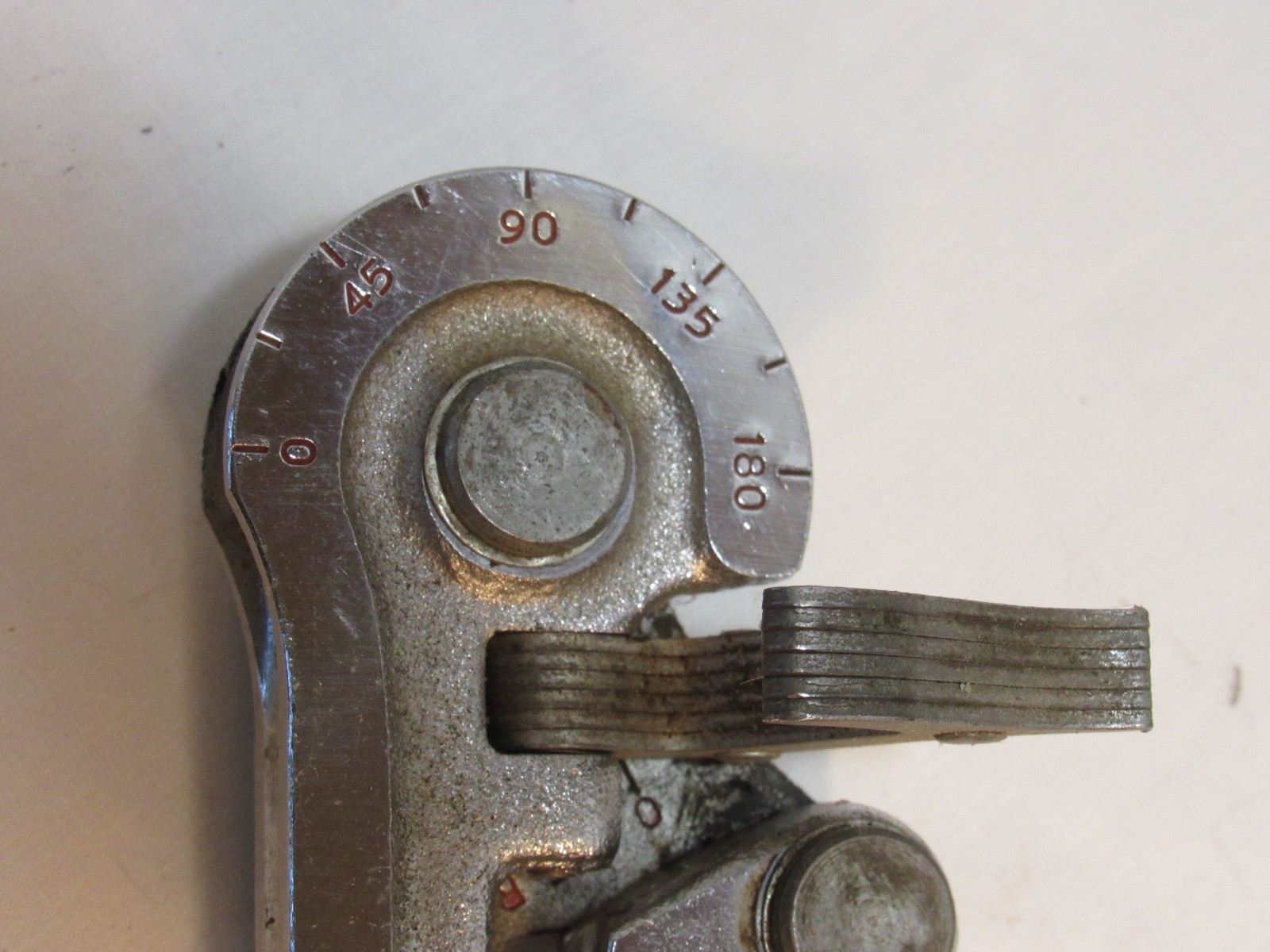 Vintage Rigid Tube Bender 396 By the Ridge Tool Co. Made in US. 3/8 OD tube size