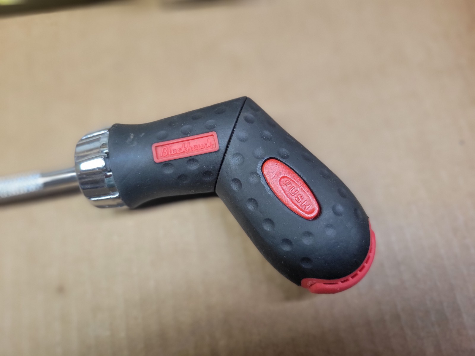 Black Hawk Pistol Grip Ratcheting Magnetic Tip Screwdriver w/ 6 bits No 9000R-2