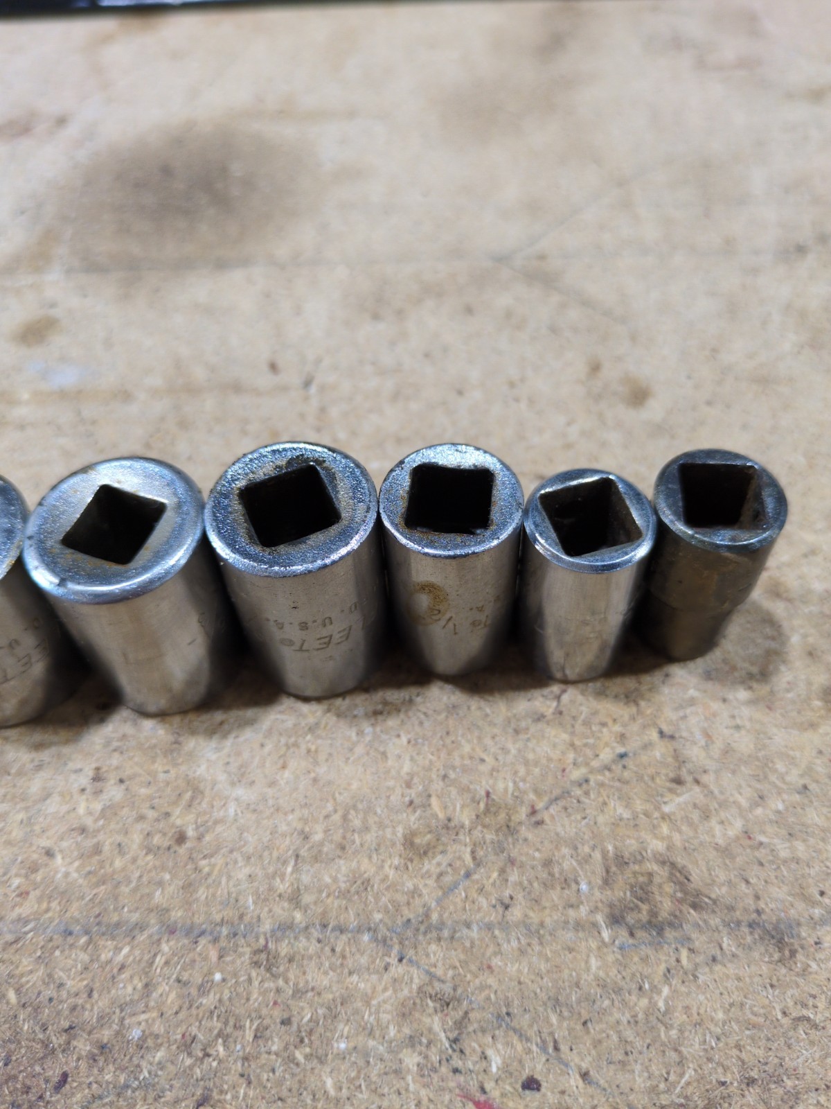 Fleet Tools (Proto) 10pc. 3/8dr. 12pt. Socket Set 3/8″ Thru 15/16″ USA
