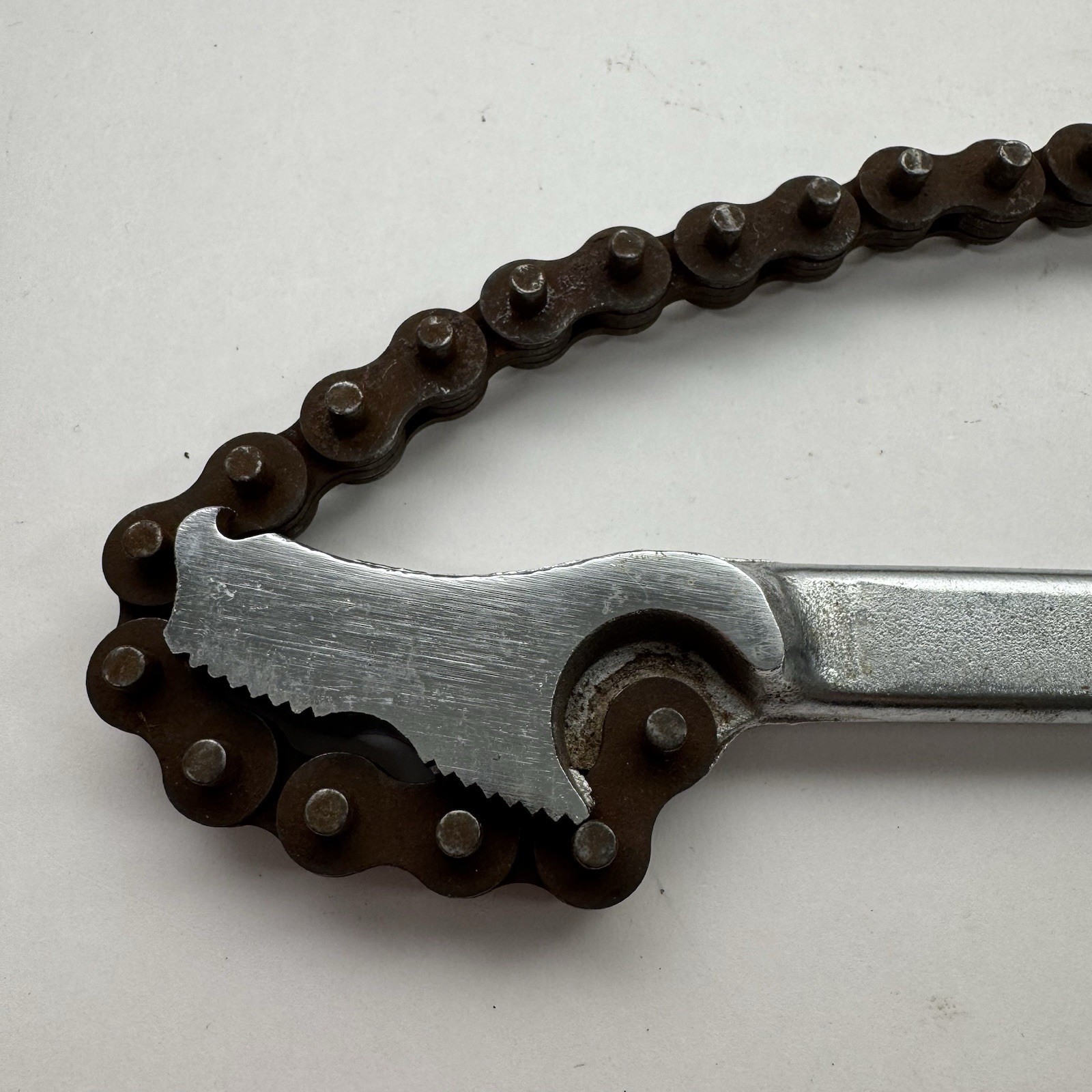 Craftsman 55743 12” Chain Pipe Wrench Oil Filter Strap Wrench USA Made
