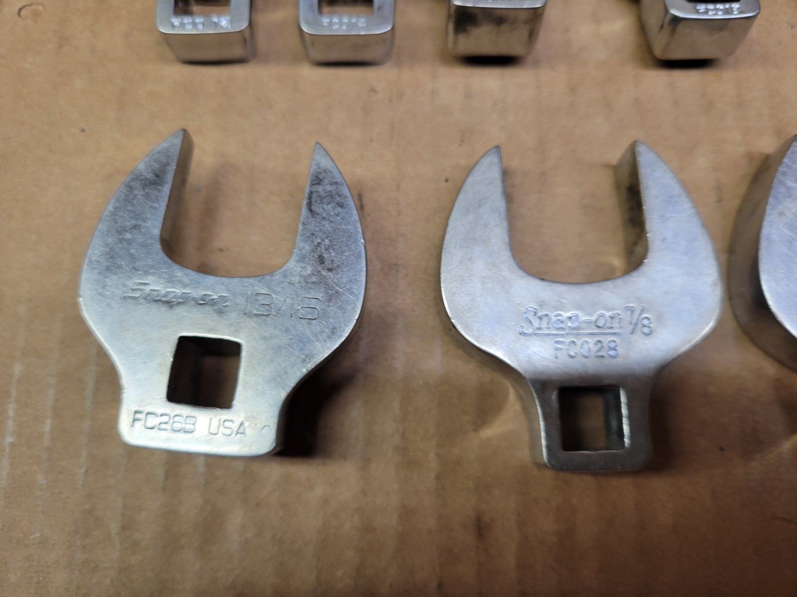 Snap-on USA 12-Piece 3/8″ Drive SAE Crow Foot Set 3/8″ – 1-1/16″